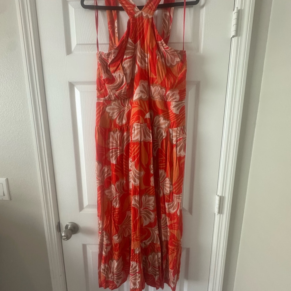 Vibrant Floral Maxi Dress